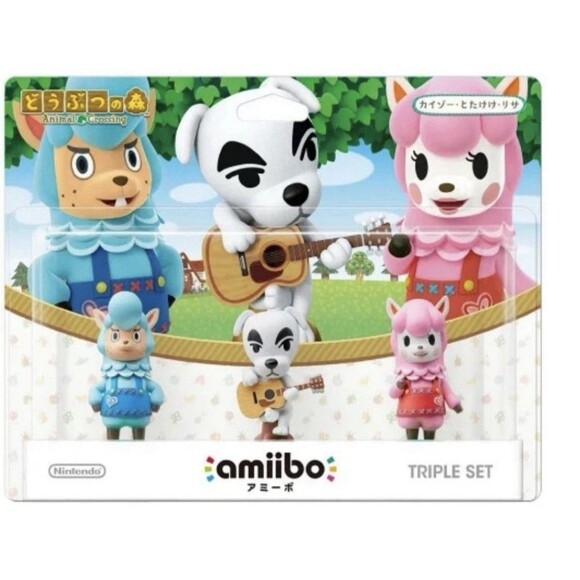 Nintendo Other - Amiibo Animal Crossing Series 3-Pack Brand New - Region Free